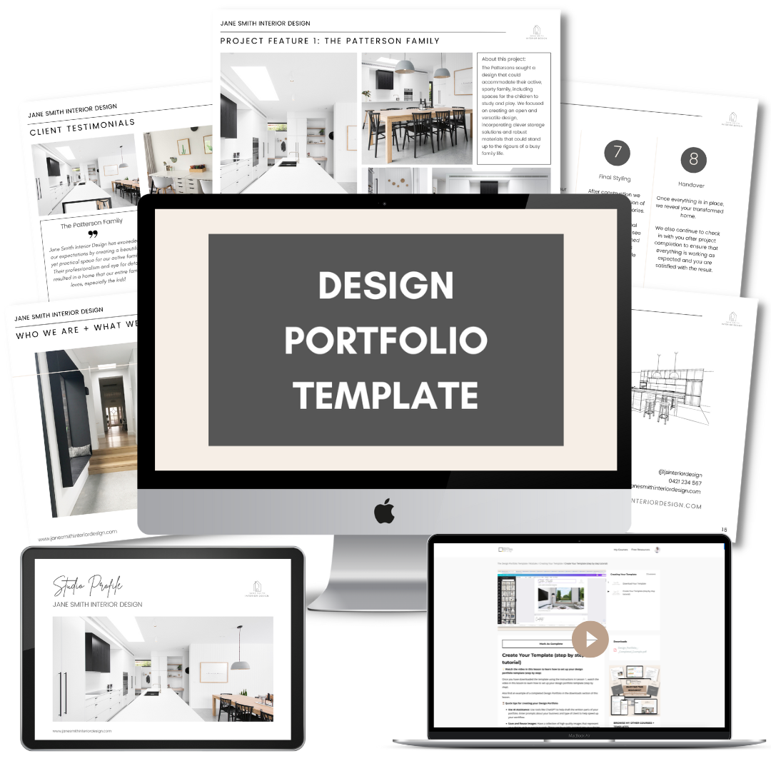 Studio Profile (Design Portfolio) Template