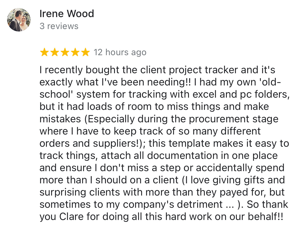 The Client Project Tracker