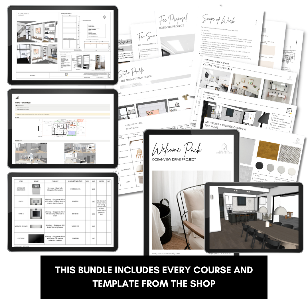 Mega Bundle for Designers (everything in the shop!)