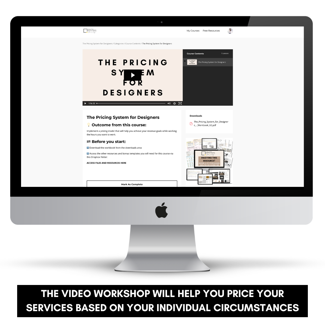 Pricing for Designers Short Course