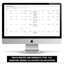 Load image into Gallery viewer, The Budget and Order Tracker
