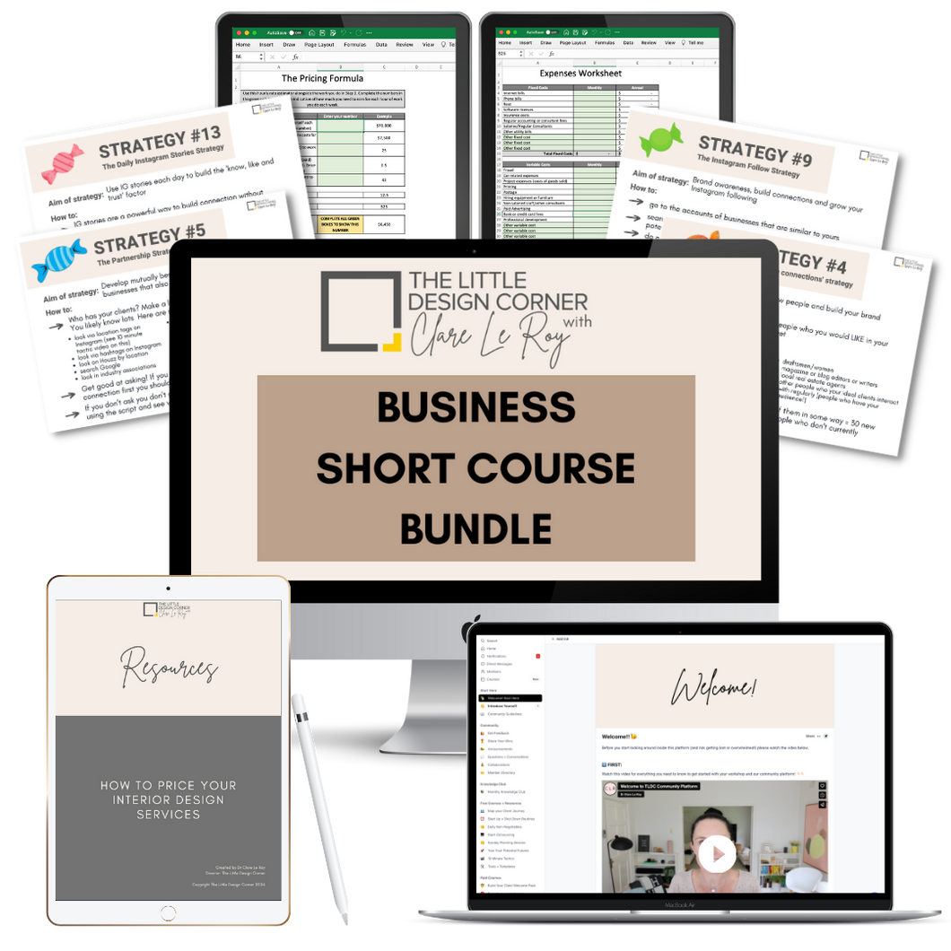 Business Course Bundle for Designers