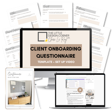 Load image into Gallery viewer, The Client Onboarding Questionnaire Template
