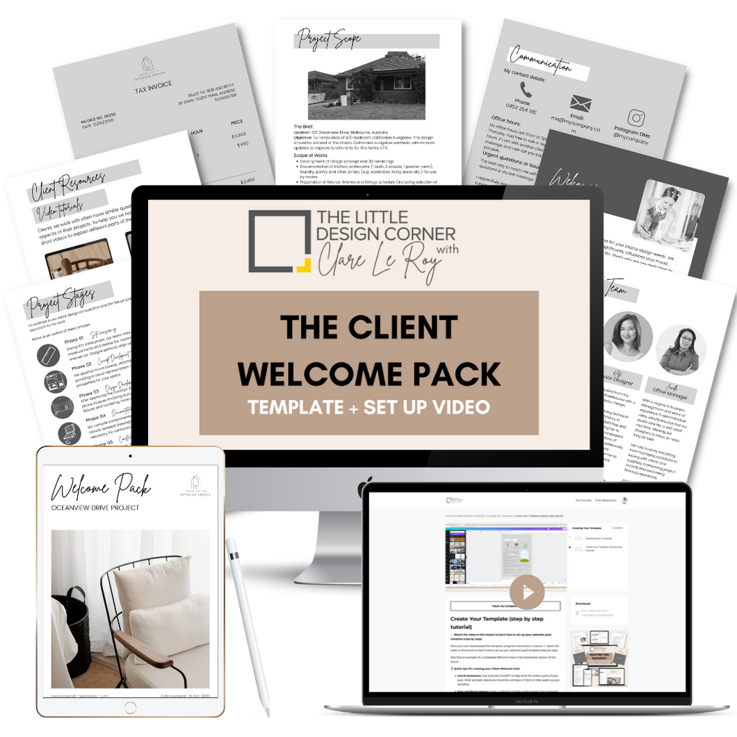 The Client Welcome Pack
