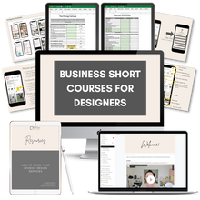 Load image into Gallery viewer, Business Short Course Bundle for Designers
