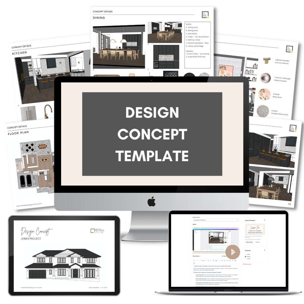 Design Concept Presentation Template