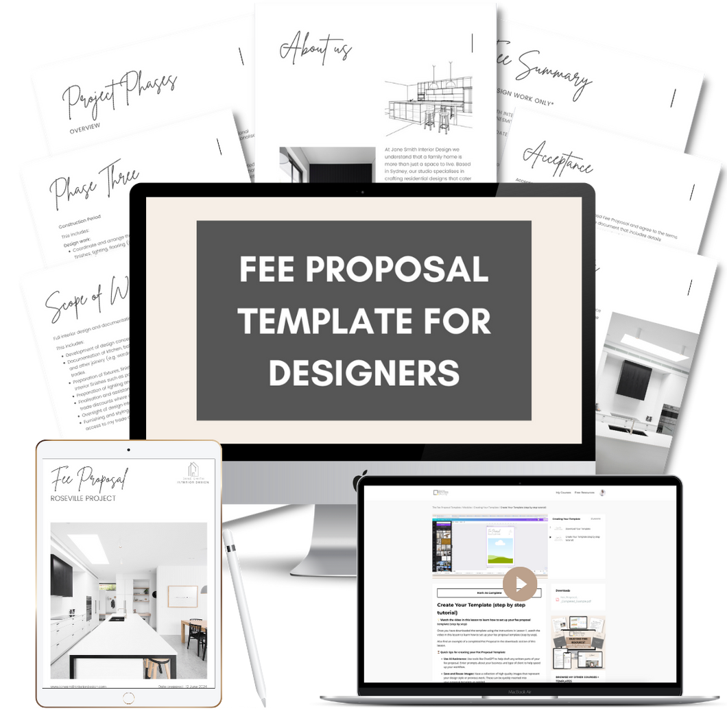 Fee Proposal Template