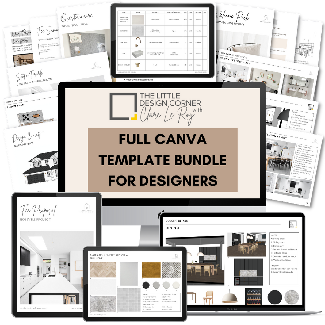 The Full Canva Template Bundle for Designers
