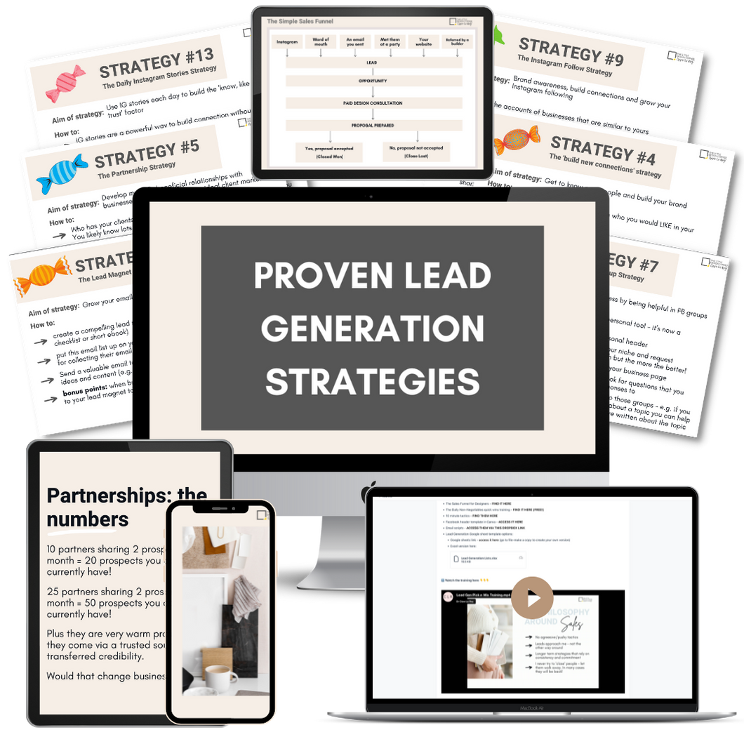 Lead Generation Strategies for Designers