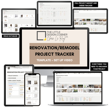 Load image into Gallery viewer, The Renovation Project Tracker
