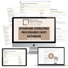 Load image into Gallery viewer, Business Procedures (SOP) Database: Streamline your Systems + Processes
