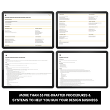 Load image into Gallery viewer, Business Procedures (SOP) Database: Streamline your Systems + Processes
