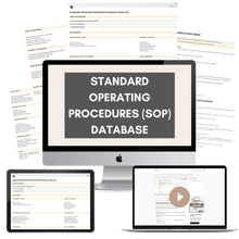 Load image into Gallery viewer, Business Procedures (SOP) Database: Streamline your Systems + Processes
