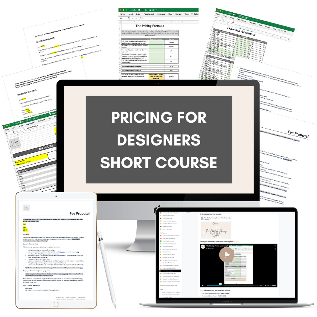 Pricing for Designers Short Course