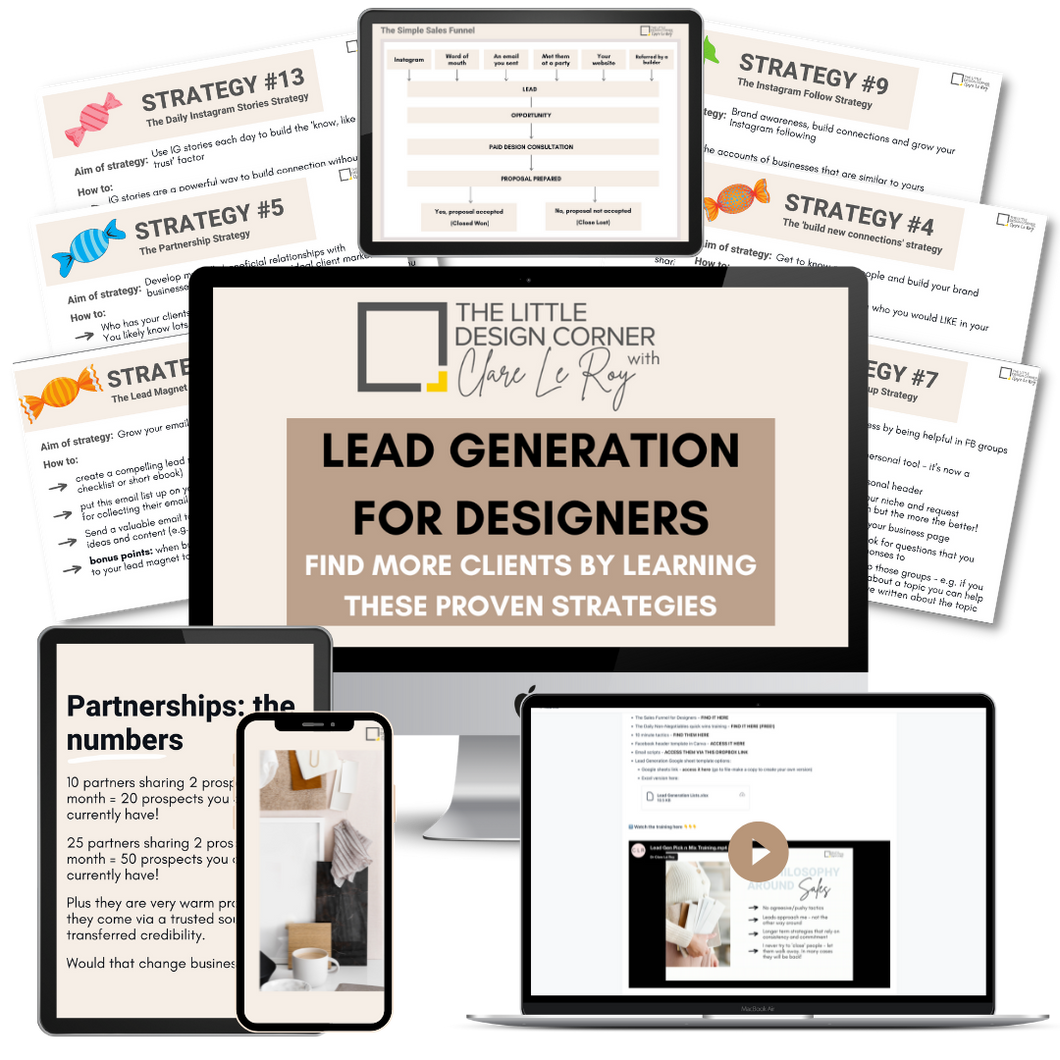 Lead Generation Strategies for Designers
