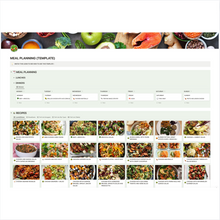 Load image into Gallery viewer, The Meal Planning System - Notion Template
