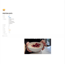 Load image into Gallery viewer, The Meal Planning System - Notion Template
